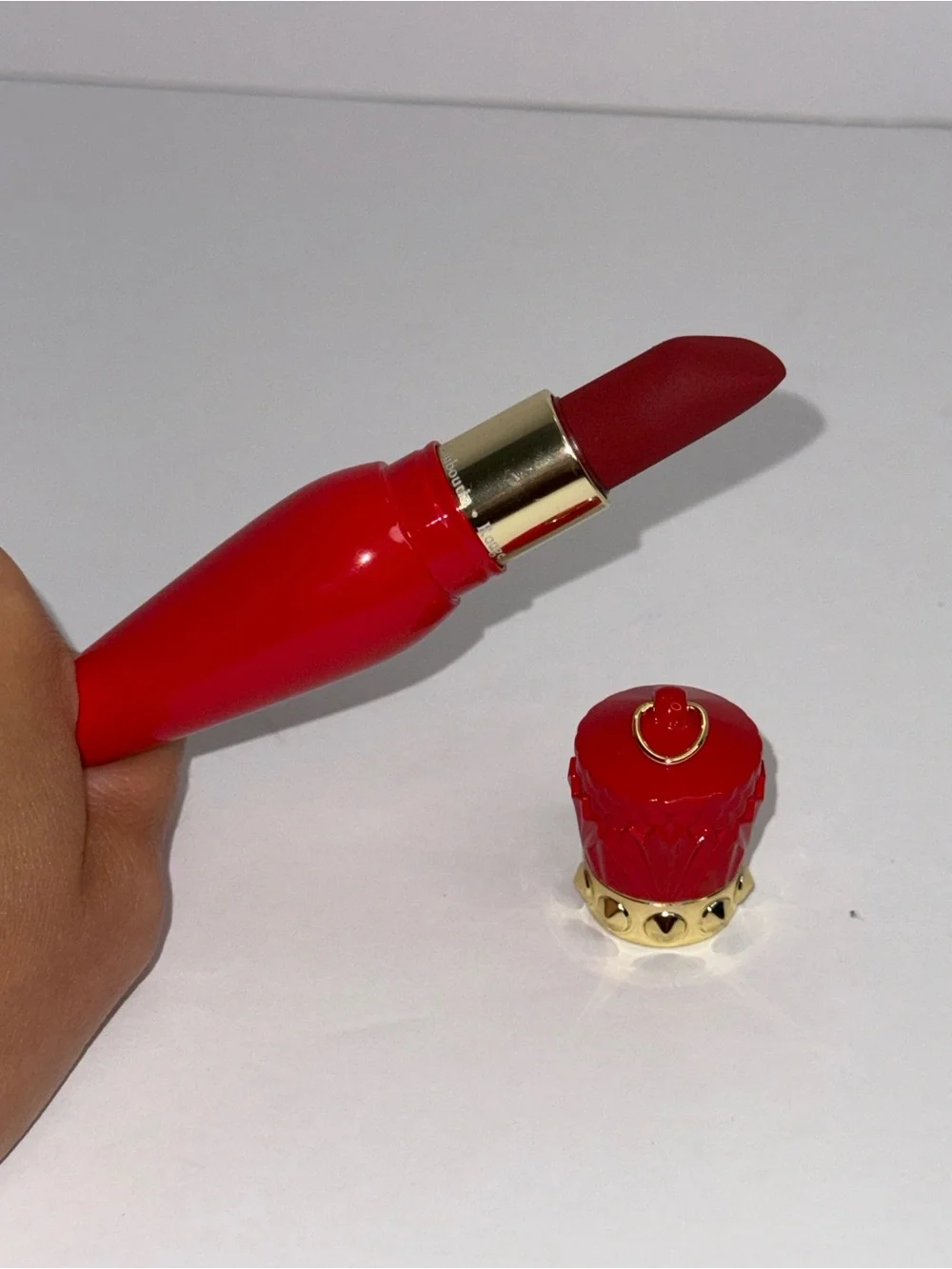 Christian Louboutin Rouge Luxury Red Matte Lipstick shade 001M